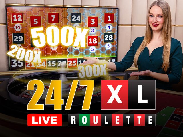 24/7 Roulette XL Live