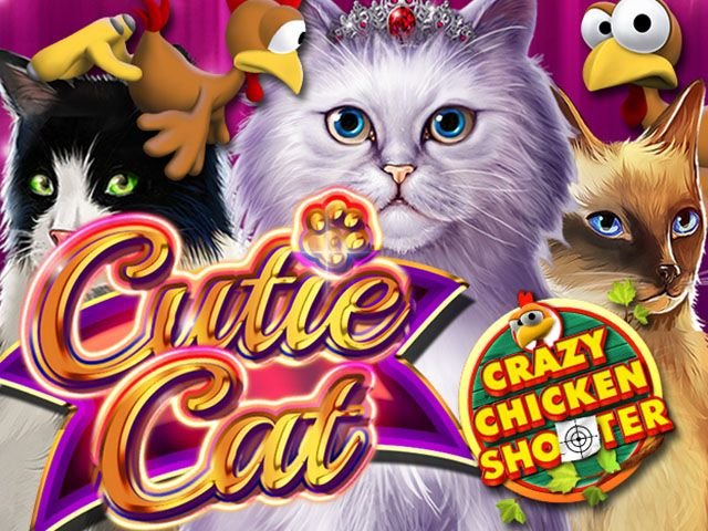 Cutie Cat Crazy Chicken Shooter