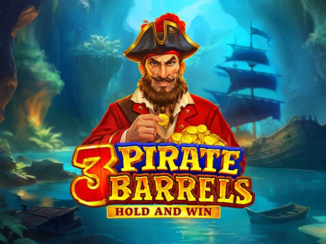  3 Pirate Barrels: Hold and Win