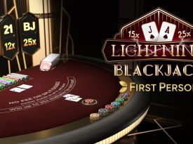 First Person Lightning Blackjack