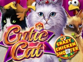 Cutie Cat Crazy Chicken Shooter