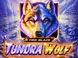 Fire Blaze Golden: Tundra Wolf