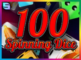 100 Spinning Dice